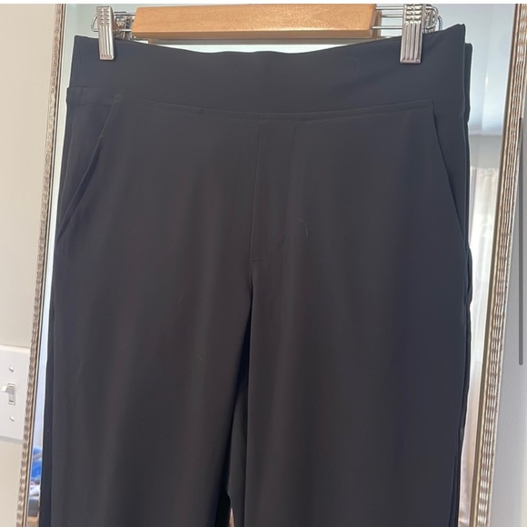 Athleta Brooklyn Ankle pant black pull on jogger pant size 0 - Picture 13 of 16